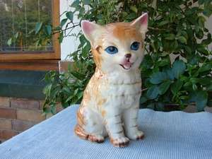 Large Sitting Ginger Cat by Capri