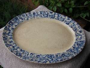 Antique Victorian Platter 1875 - 30cm x 36cm