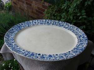 Antique Victorian Oval Platter 51cm x  41cm - 1875