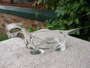 Vintage Cat Paperweight or Trinket Dish