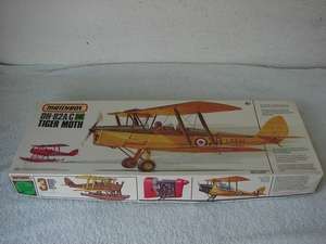 Vintage Matchbox Tiger Moth 1:32 Scale Model