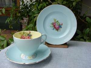 Vintage Foley Bone China Trio