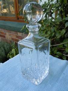 Lead Crystal Decanter - Stunning Heavy