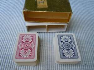 Vintage Miniature Playing Cards