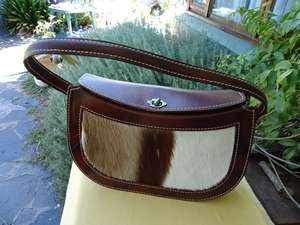 Leather Springbok Handbag