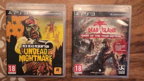 Sony Playstation 3 Slim 120GB Black + 2 Controllers + 2 Games + Cables