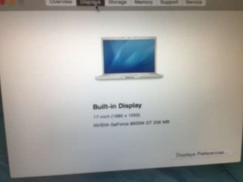 Apple Macbook Pro 17inch