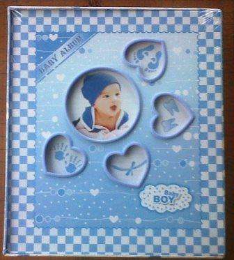 Baby Photo Album for boys holds 80 Photos