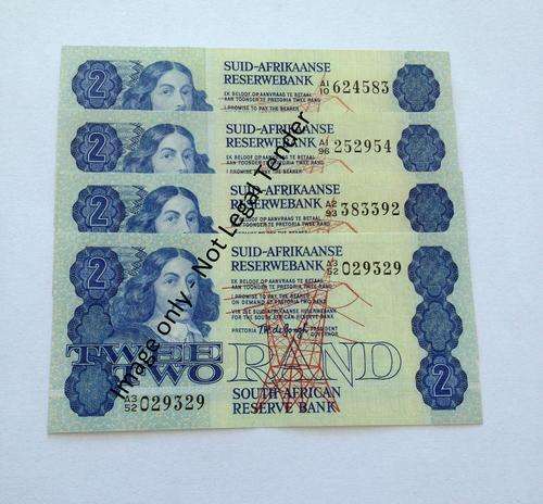 R2 Banknotes of TW De Jongh Mint Uncirculated