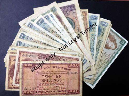 Incredible 40 Banknote Collection of The SARB!!!