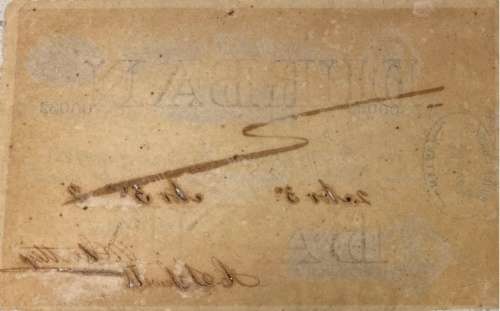 S. Africa (Pre Reserve Bank): 1862 Durban Bank Ten Pounds *for hdekok only*