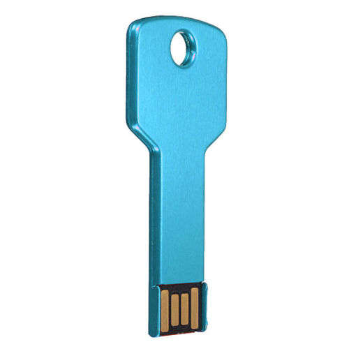 DURABLE! 32GB USB Anodised Metal Key Flash Memory Stick Pen Drive Storage