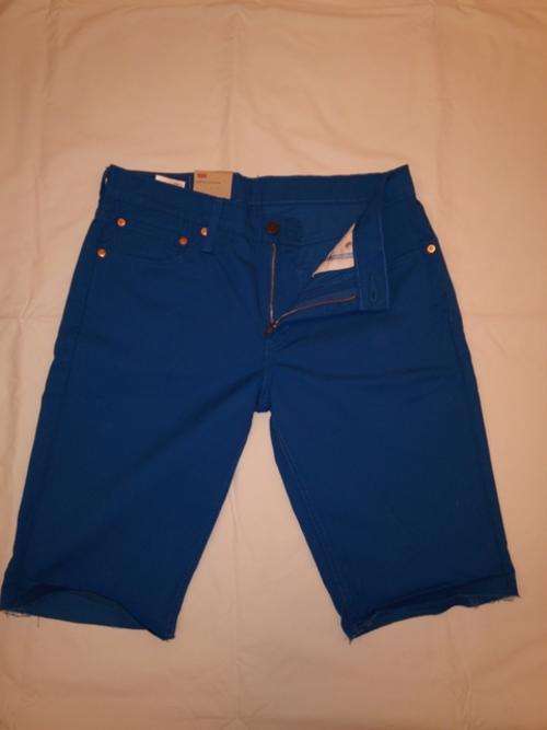 Levi's 32" Slim Cut-off Shorts (Blue) 511