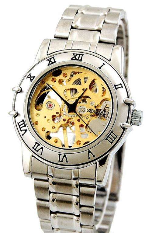 Priceless!  Skeleton mechanical collectors timepiece by s2squre