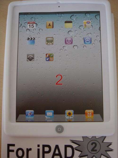 IPad 2 Rubber back cover