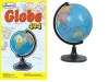 Medium sized plastic revolving desk world globe