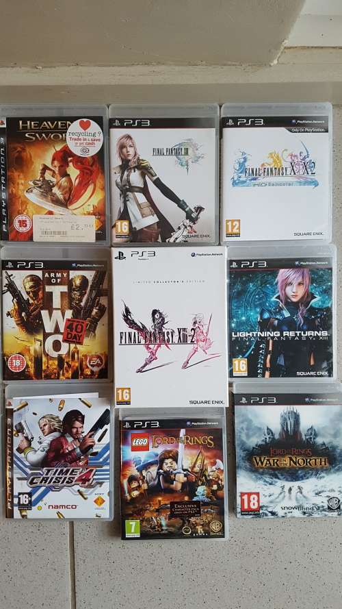 PS3 SLIM CONSOLE + 27 GAMES and ACCESSORIES