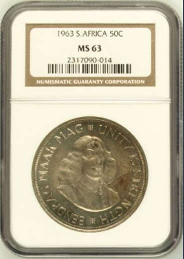 1963 50c CROWN MS63!!