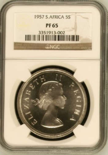 1957 5S CROWN PF65**3rd FINEST KNOWN GRADE**MINTAGE 1130 ONLY!!