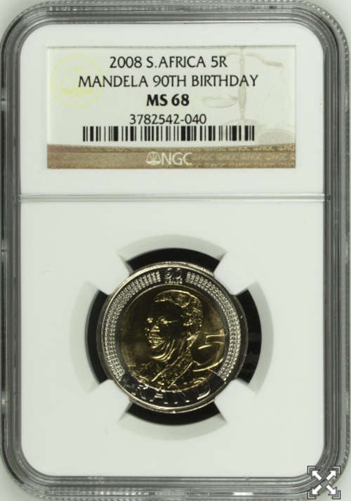 ***EXQUISITE 2008 R5 MANDELA 90th BIRTHDAY SET***NOT TO BE FOUND AGAIN SOON***NGC***