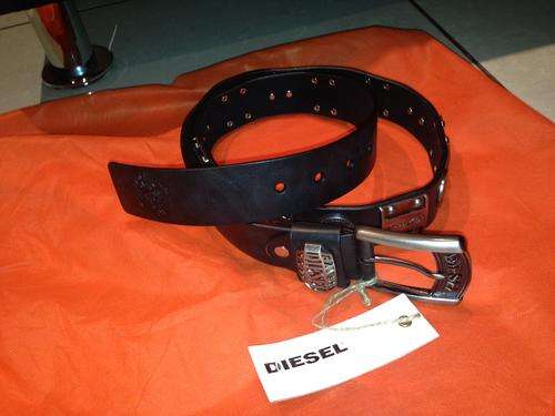 MENS DIESEL BELT BLACK