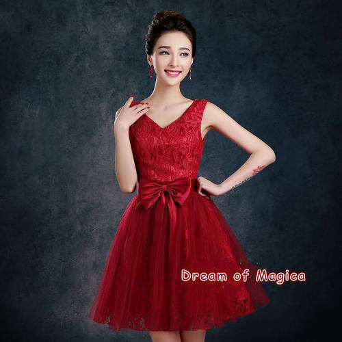 New style Lace Bridesmaid Dress