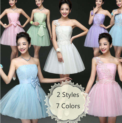 Stunning Bridesmaid Dress (2 Styles and 7 Colors)