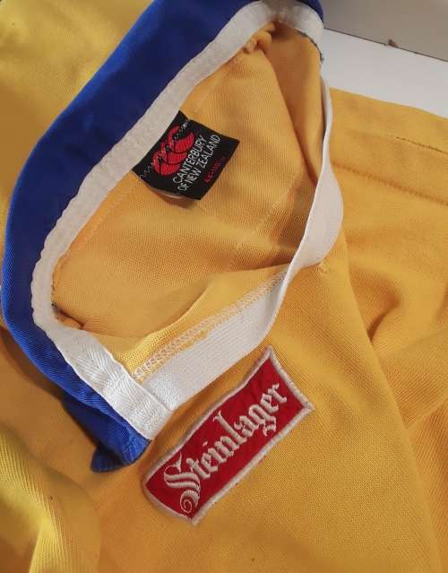Yellow Rugby Jersey Stockholm 1999