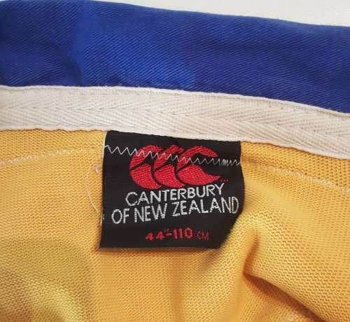 Yellow Rugby Jersey Stockholm 1999