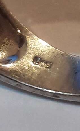 Sterling Silver engagement ring