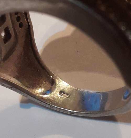 Sterling Silver engagement ring