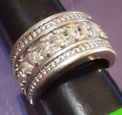 Sterling Silver engagement ring