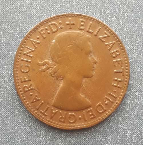 1963 Australia 1 penny