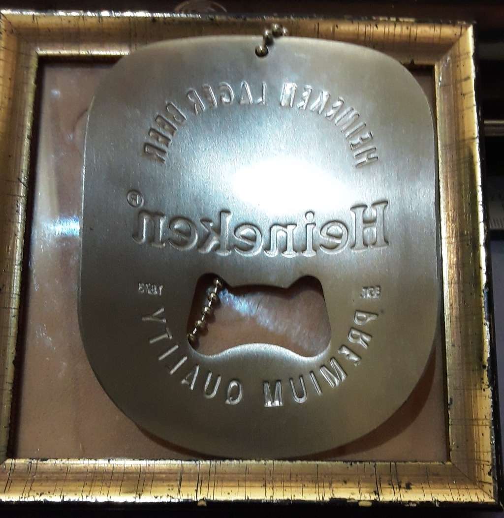 Heineken heavy duty bottle opener