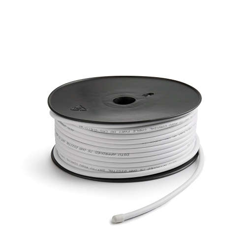 RG6U CSS Coax Cable White 100m