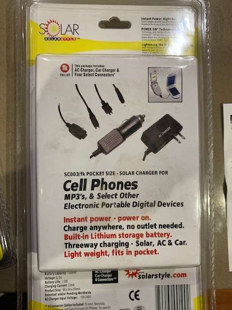 Cell Phone Solar Charger