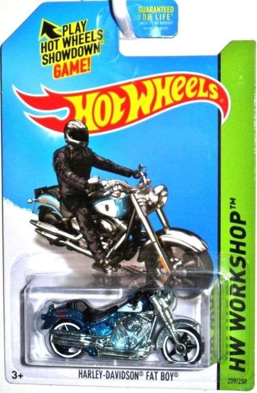 HotWheels Hot Wheels 2014 Super Treasure Hunt - Harley-Davidson Fat Boy