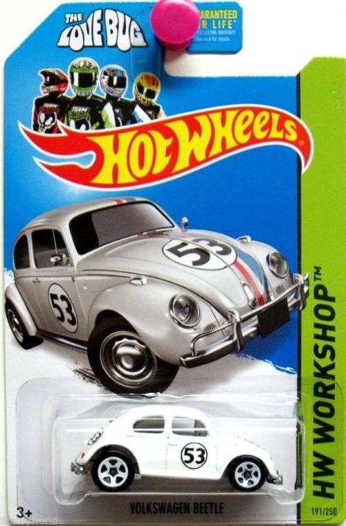 HotWheels Hot Wheels HW Workshop 2014 - Volkswagen Beetle (Long Card)