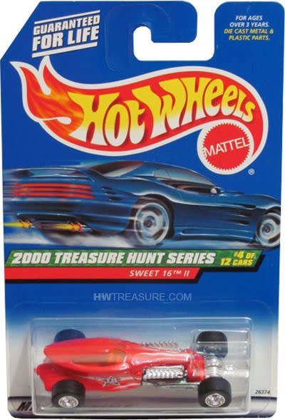 HotWheels Hot Wheels - 2000 Treasure Hunt Series - Sweet 16 4/12 (Real Riders)