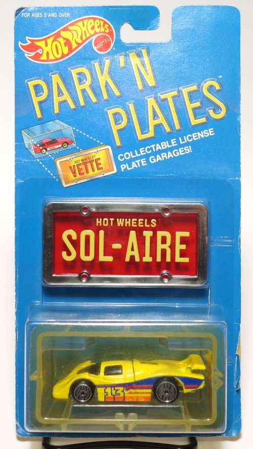 HotWheels Hot Wheels - Park 'n Plates - Sol Aire