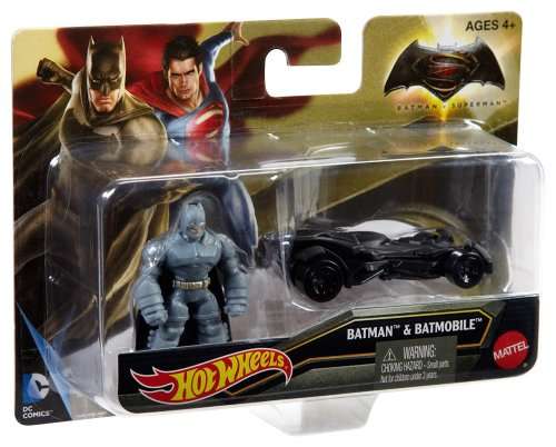 HotWheels Hot Wheels - DC Comics - Batman VS Superman - Batman & Batmobile