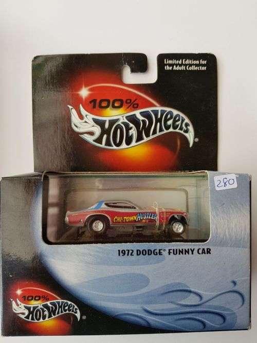 HotWheels Hot Wheels - 100% Hot Wheels - 1972 Dodge Funny Car (Real Riders)