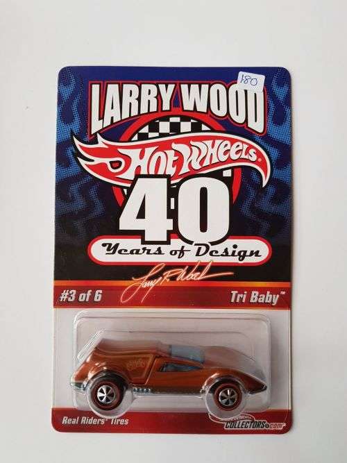 HotWheels Hot Wheels - Larry Wood - Tri Baby #3 of 6 (Real Riders)