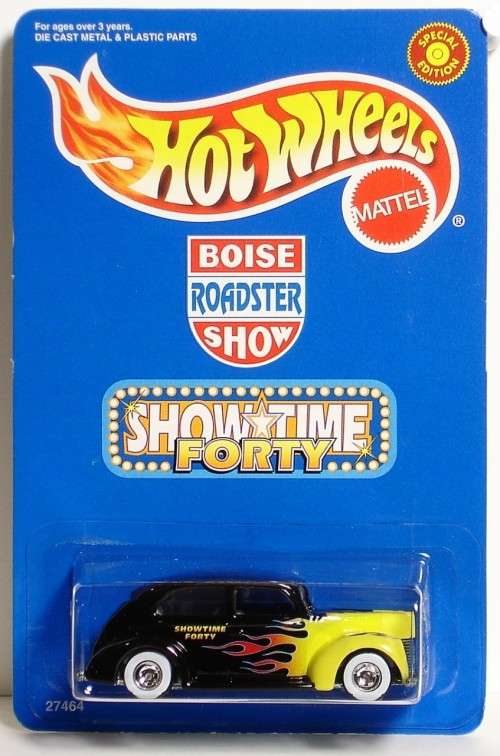 HotWheels Hot Wheels - Boise Roadster - Exclusive Fat Fendered '40 Ford Showtime Forty (Real Riders)