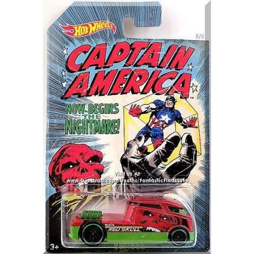 HotWheels Hot Wheels - Captain America - Qombee