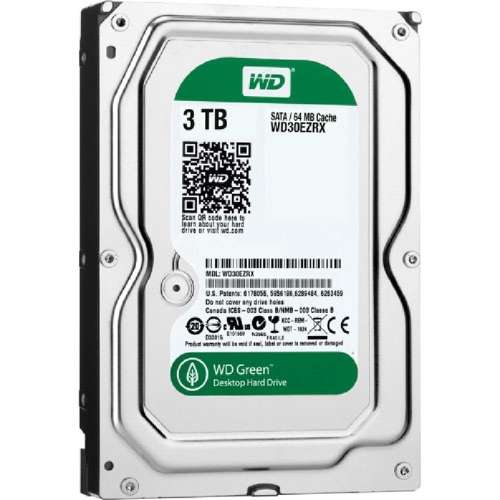 3TB WD Green Desktop HDD 3.5 Inch SATA III