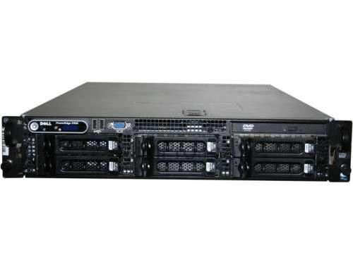 Dell Poweredge 2950 Server 2 x Intel Xeon Processors 4 x 146GB SAS HDD