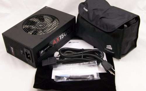 Corsair AX1500i Digital ATX PSU 1500W 80 Plus Titanium Certified Fully-Modular 8-Year Warranty Boxed