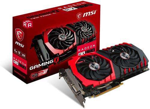 MSI RX 570 Gaming X 4GB OC Gaming Graphics Card with Original Box