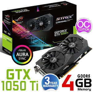 Asus TUF Gaming Core i7 6-Core 12-Threads, 16GB DDR3, 2TB SSHD, Asus ROG Strix 1050ti 4GB Graphics